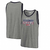 Seattle Seahawks NFL Pro Line by Fanatics Branded Freedom Tri-Blend Tank Top - Heathered Gray